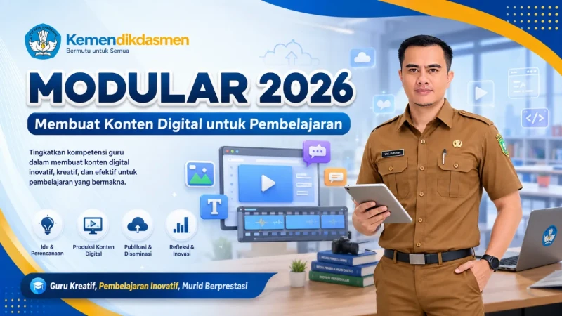 Guru SMAN Unggul Subulussalam Masuk Daftar Eligibel Nasional Program MODULAR Kemendikdasmen